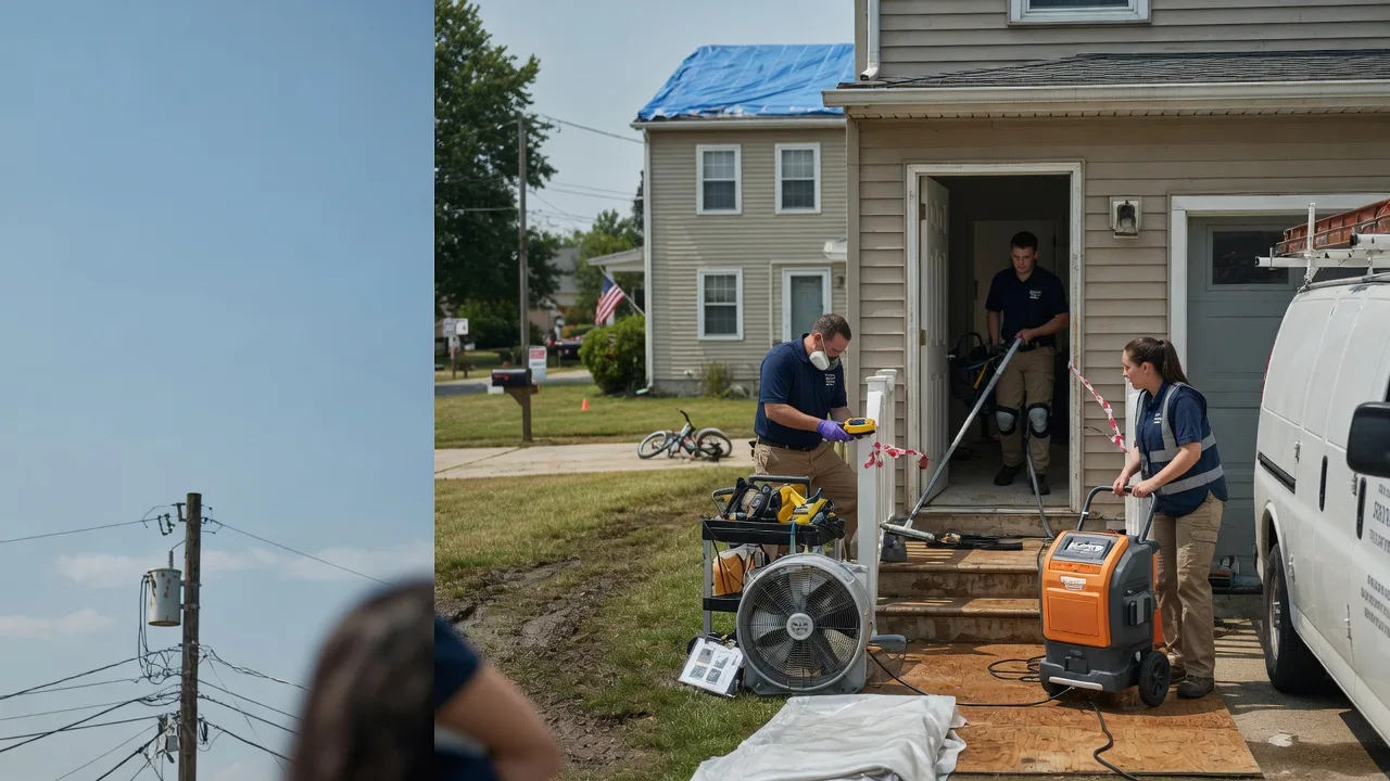 Water Damage Repair in Mclaughlin, SD near me